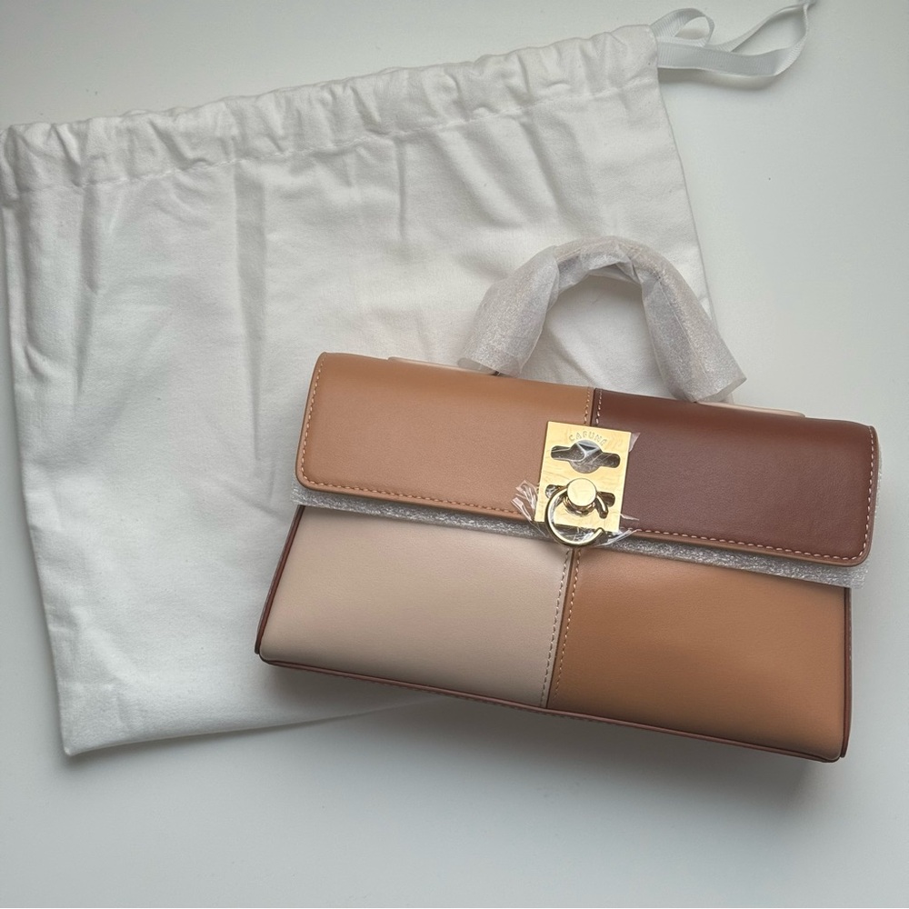 Cafuné Stance Wallet - Camel/Umber
